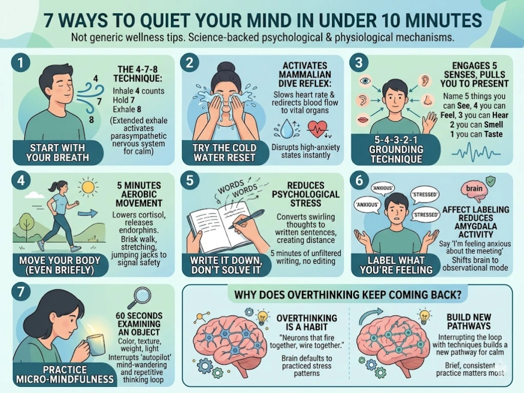 7 ways to quit your mind in under 10 minutes